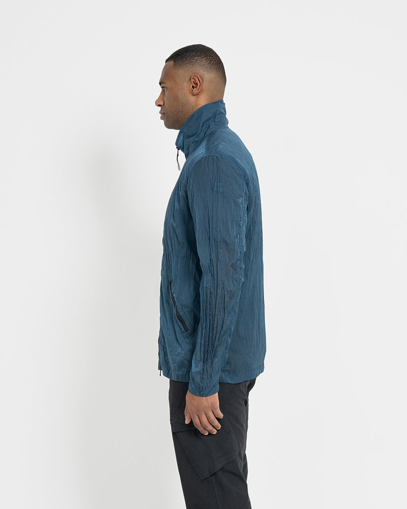 Left Hand Enna Overshirt Mid Blue