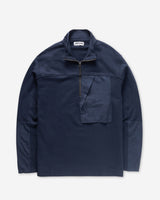 Left Hand Half Zip Sweat Navy