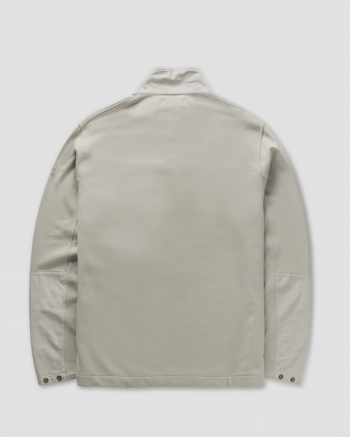 Left Hand Half Zip Sweat Stone