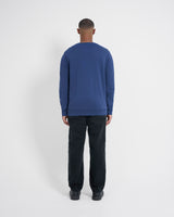 Left Hand Crew Sweatshirt Navy