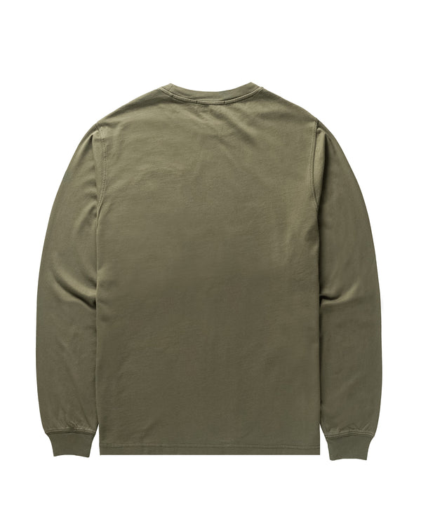 Left Hand L/S Pocket Tee Olive