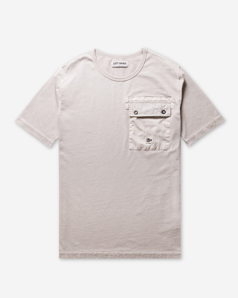 Left Hand Patch Pocket Tee Khaki