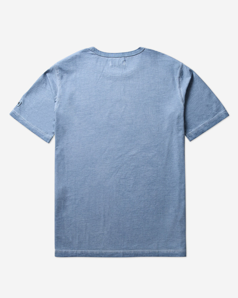 Left Hand Patch Tee Light Blue