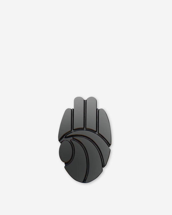 Left Hand Pin Badge Black