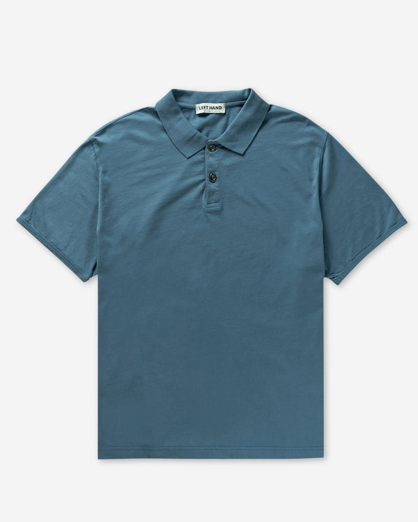 Left Hand Polo Shirt Mid Blue