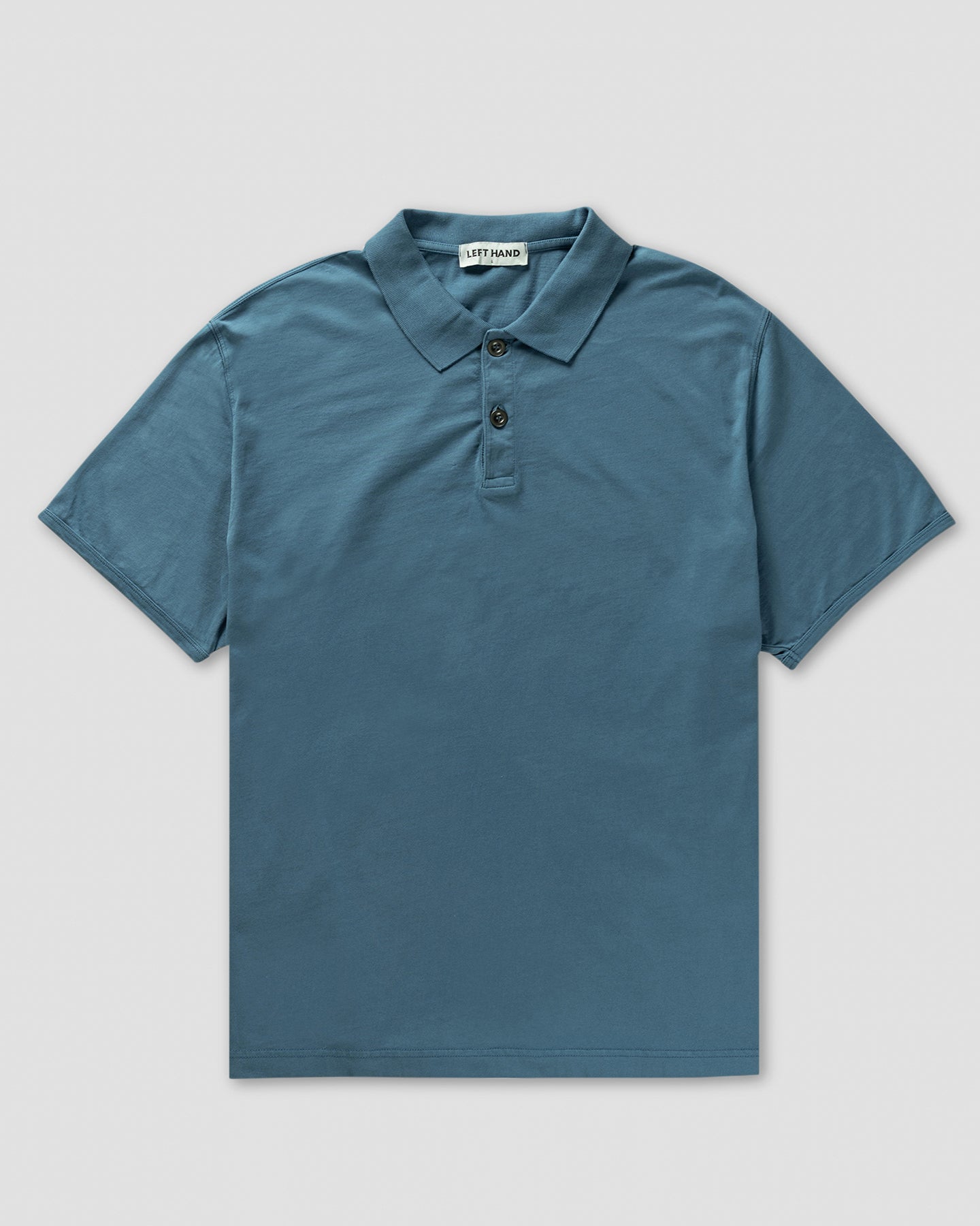 Left Hand Polo Shirt Mid Blue