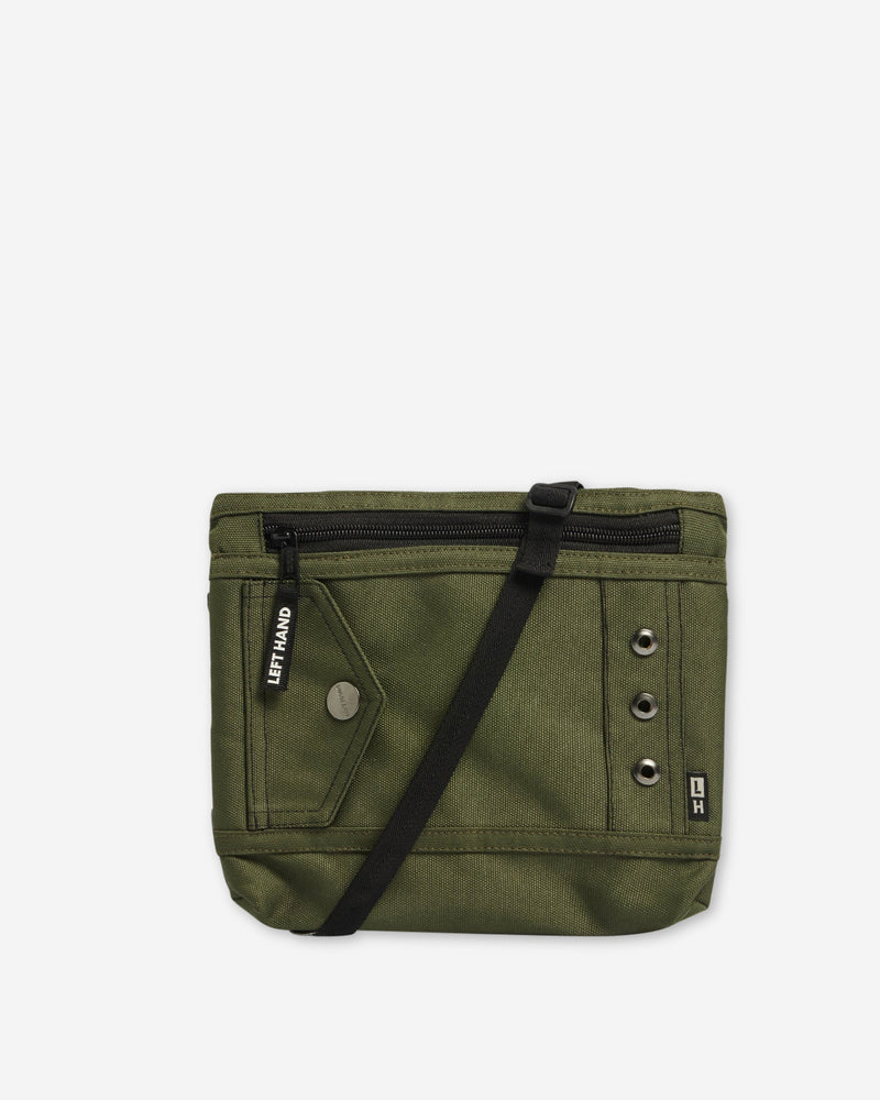 Left Hand Rivet Cross Body Bag Green