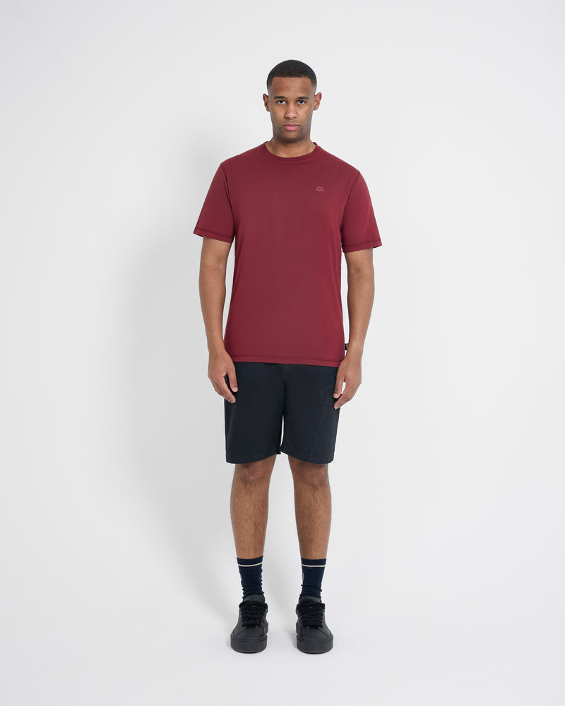 Left Hand Core Tee Burgundy