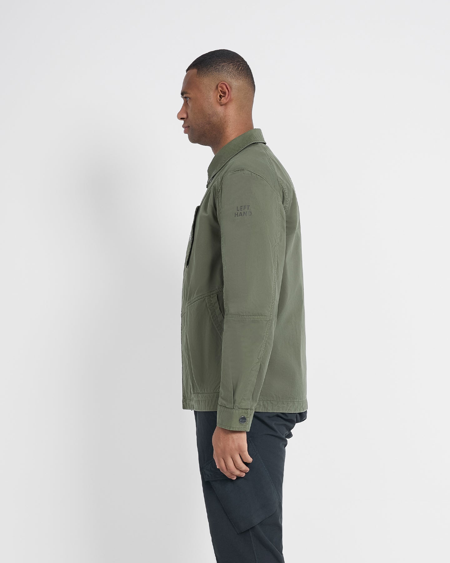 Left Hand Sesia Overshirt Olive