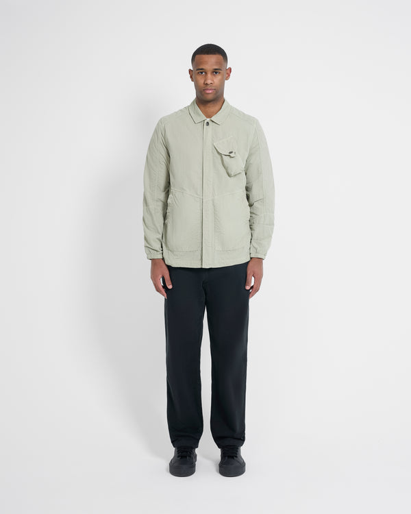 Left Hand Sesia Overshirt Stone