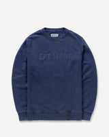 Left Hand Special Dye Crew Sweatshirt Navy