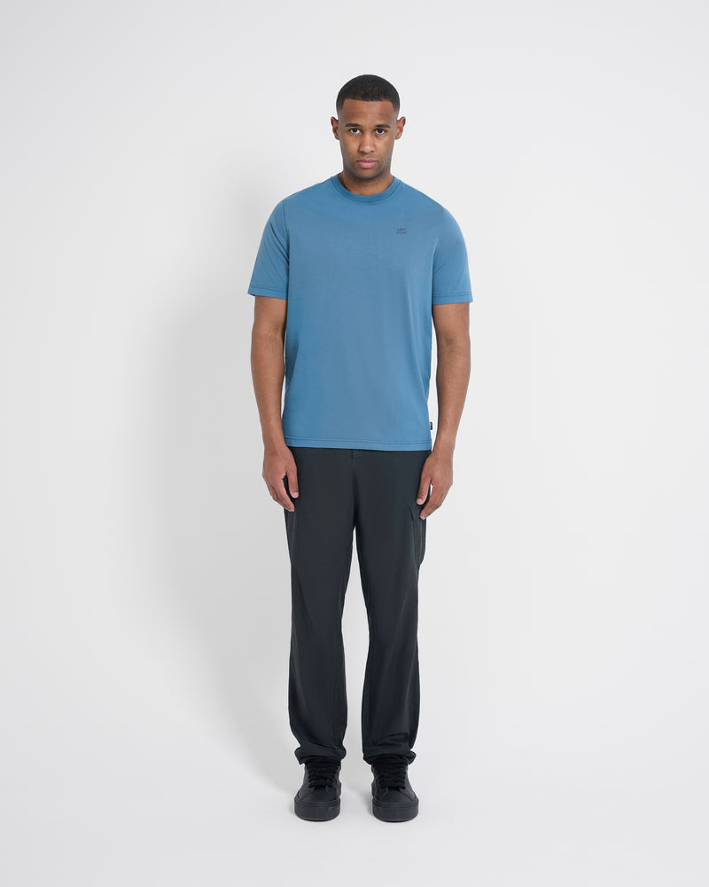 Left Hand Core Tee Mid Blue