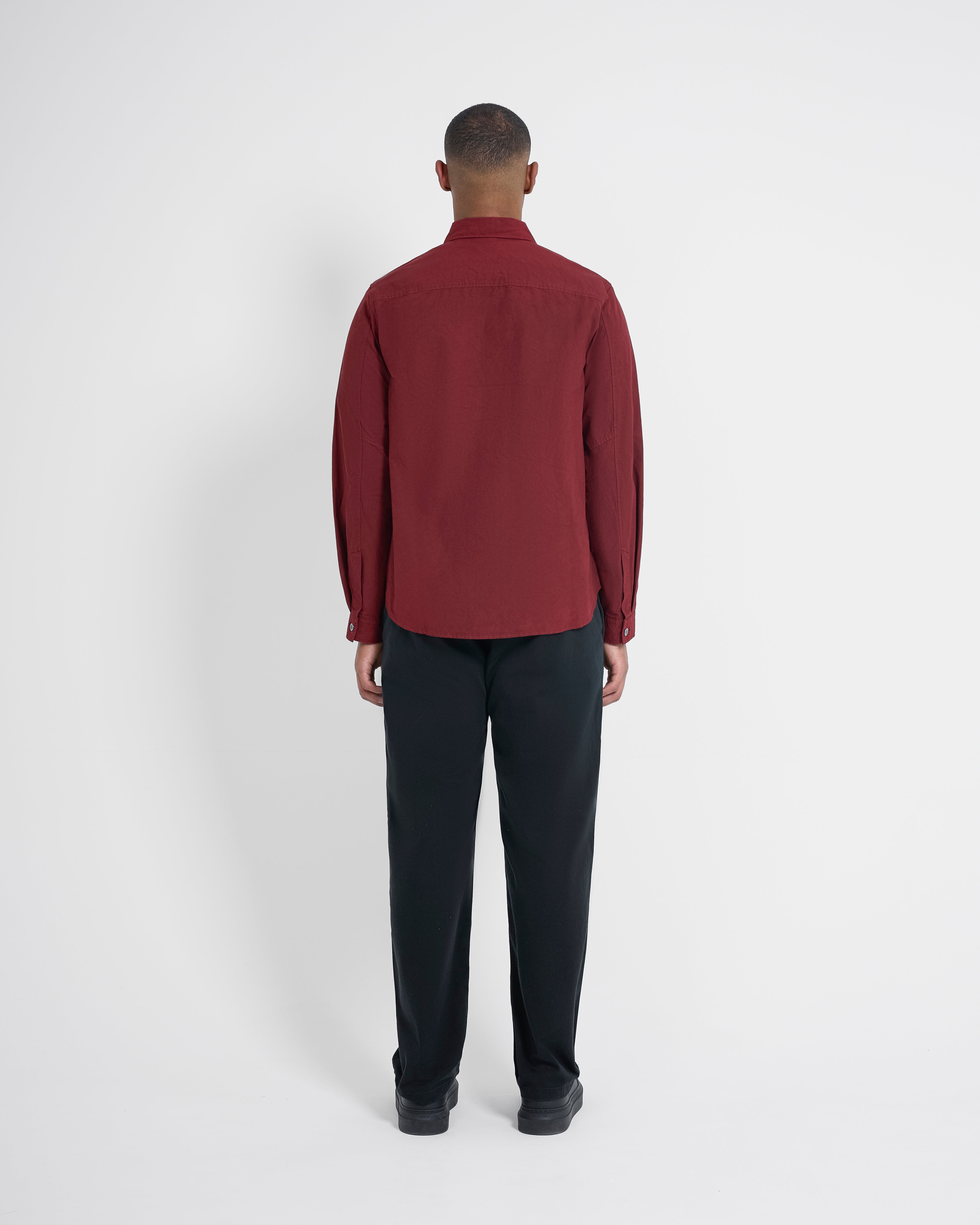 Left Hand Twin Pocket Shirt Burgundy