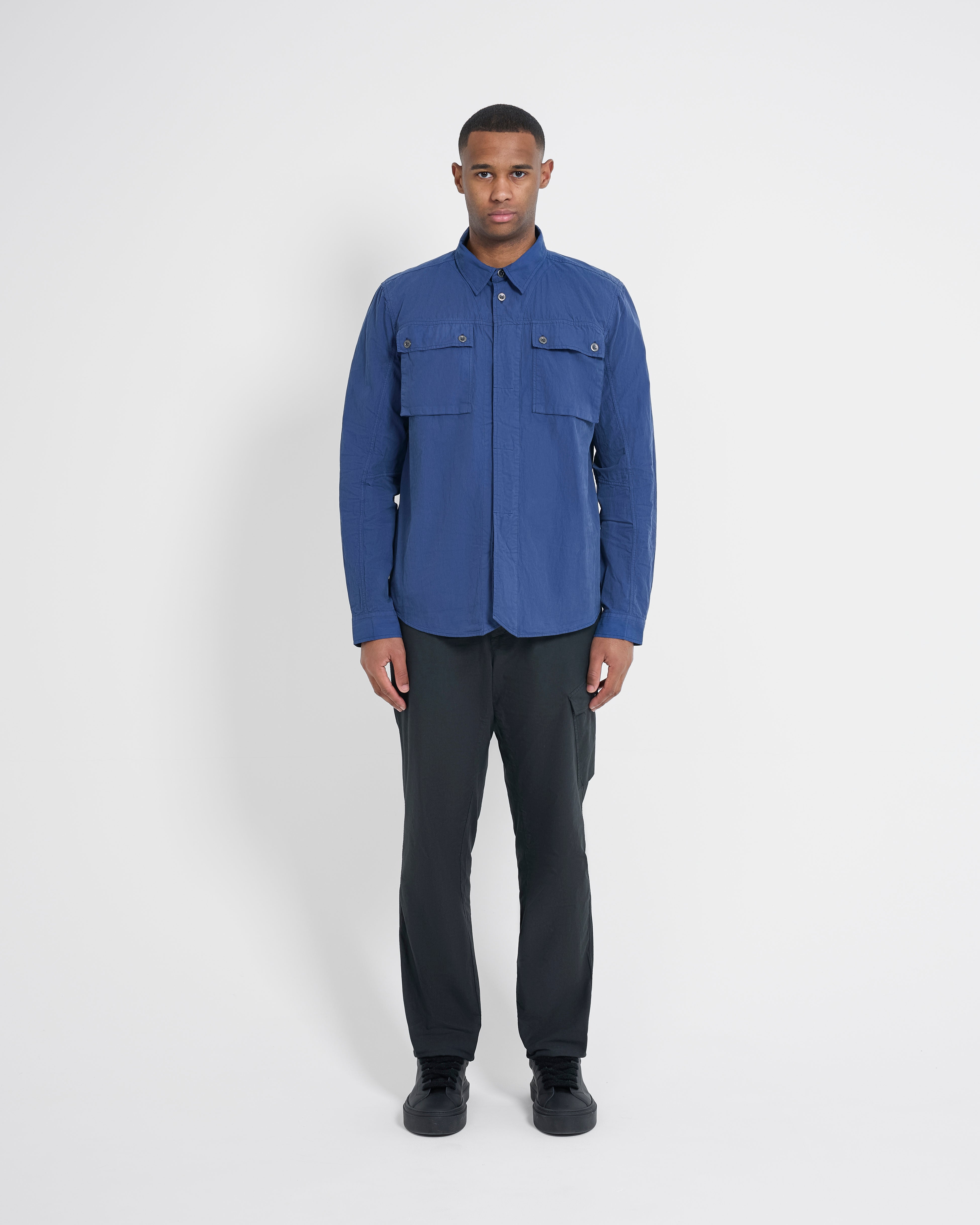 Left Hand Twin Pocket Shirt Navy