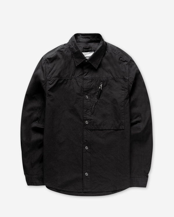 Left Hand Zip Pocket Shirt Black