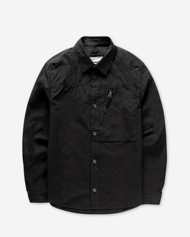 Left Hand Zip Pocket Shirt Black