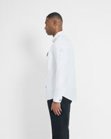 Left Hand Zip Pocket Shirt Off White