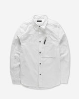 Left Hand Zip Pocket Shirt Off White
