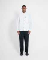 Left Hand Zip Pocket Shirt Off White