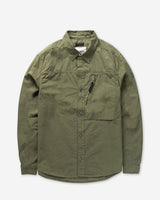 Left Hand Zip Pocket Shirt Olive
