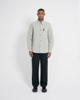 Left Hand Zip Pocket Shirt Stone