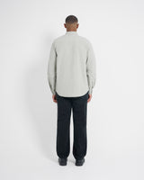 Left Hand Zip Pocket Shirt Stone