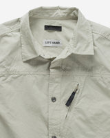 Left Hand Zip Pocket Shirt Stone