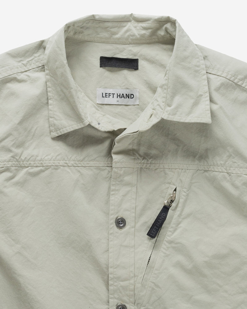 Left Hand Zip Pocket Shirt Stone