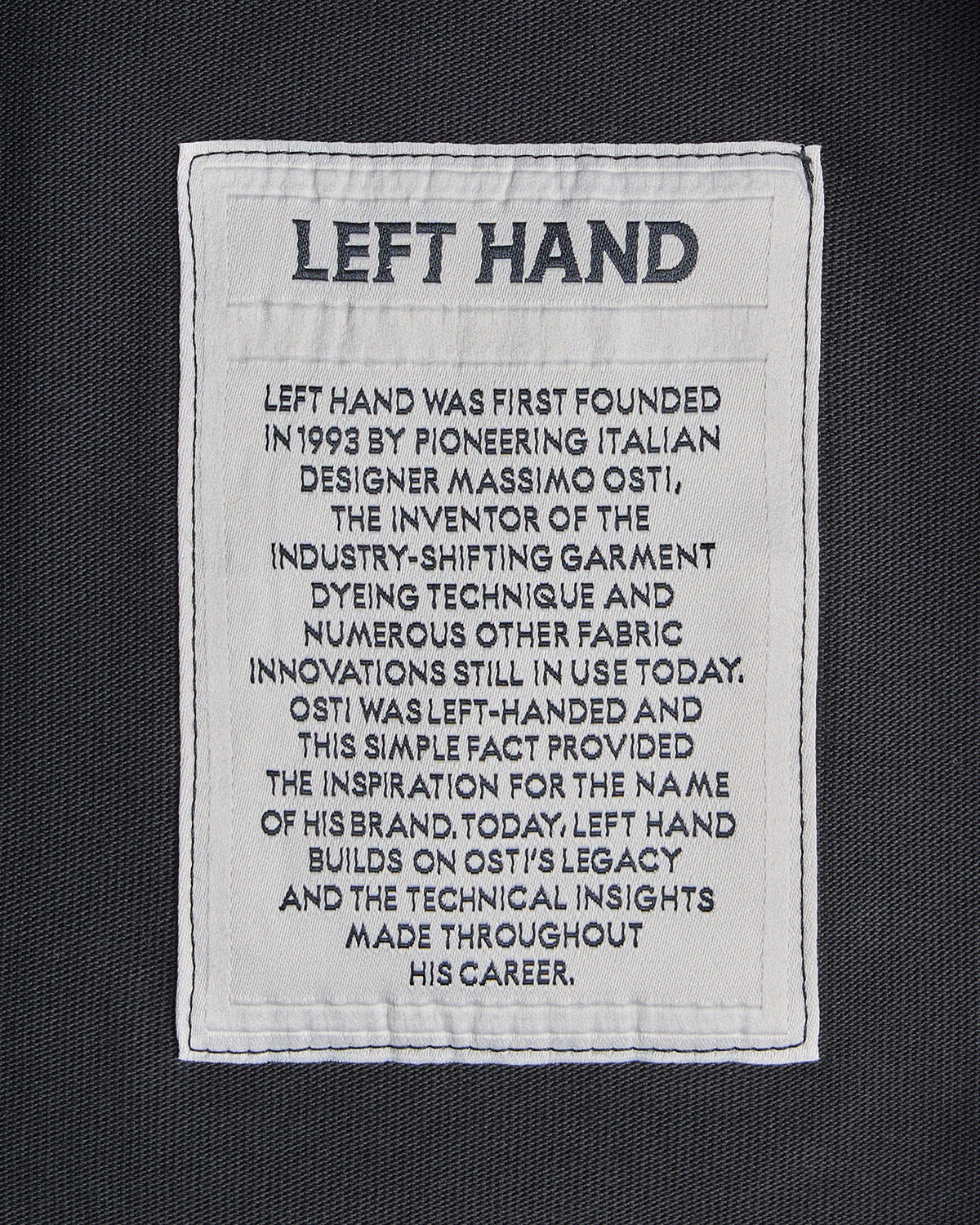Left Hand x JLH Hand Motif  T-Shirt Caviar Left Hand