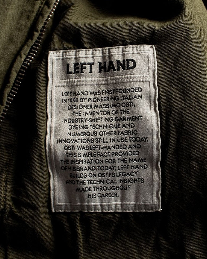 “To those who ask me the reason for this name, my answer is that I am in fact left-handed.”