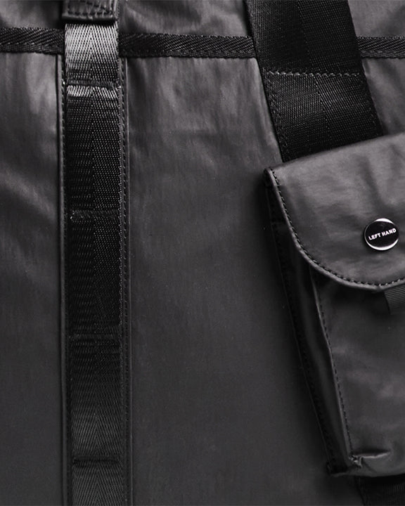 Left Hand Utility Tote Bag Black Left Hand