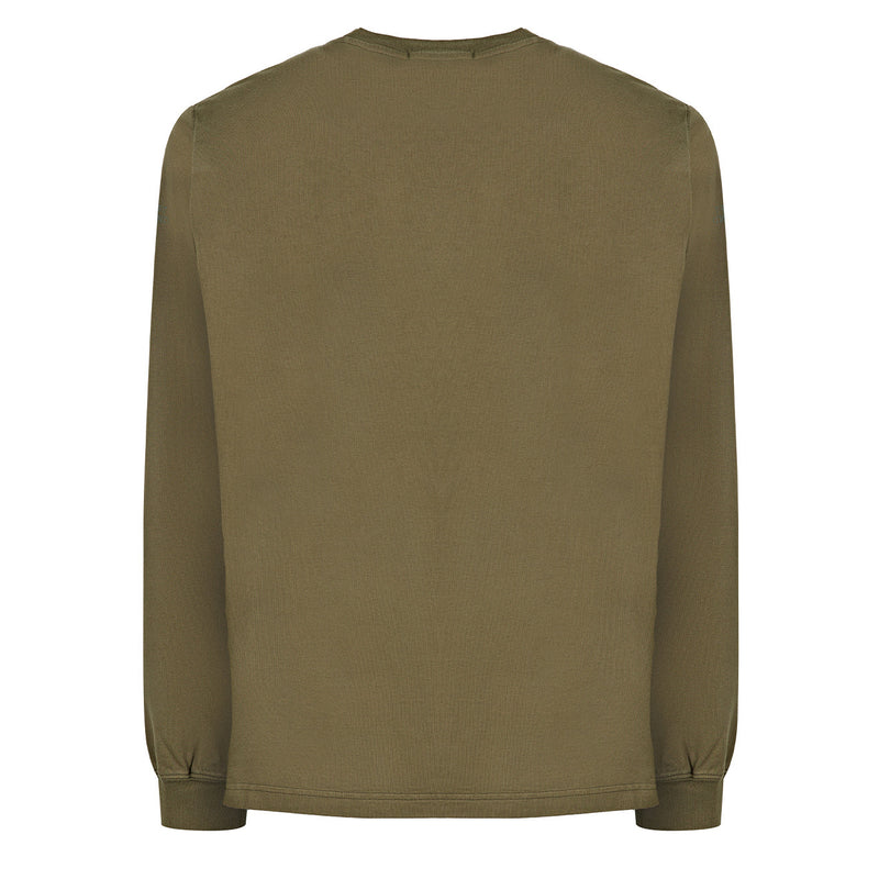 Left Hand L/S Pocket Tee Olive