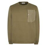 Left Hand L/S Pocket Tee Olive